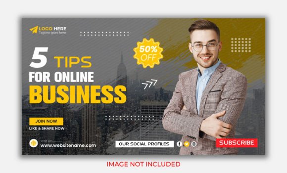 5 Tips for Online Business Grow Banner: Design That Drives Results