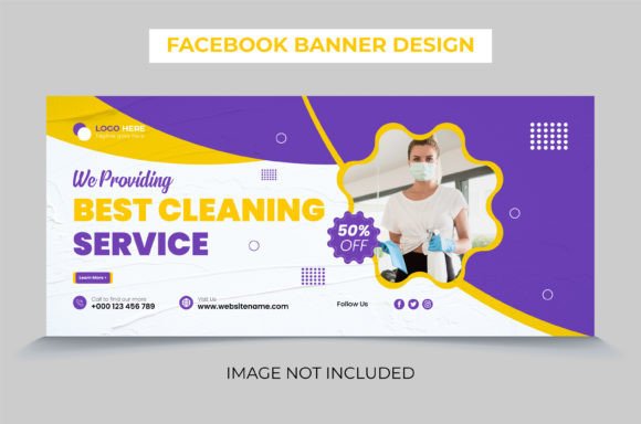 Cleaning Service Facebook Cover Banner: First Impressions That Sparkle