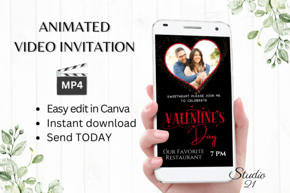 Elevate Your Romance: The Photo Valentine's Day Invite