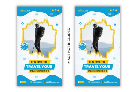 Elevate Your Travel Agency Promotion Stories Design