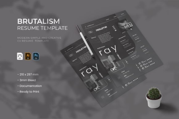 Make Your Resume Stand Out with Brutalism - Resume