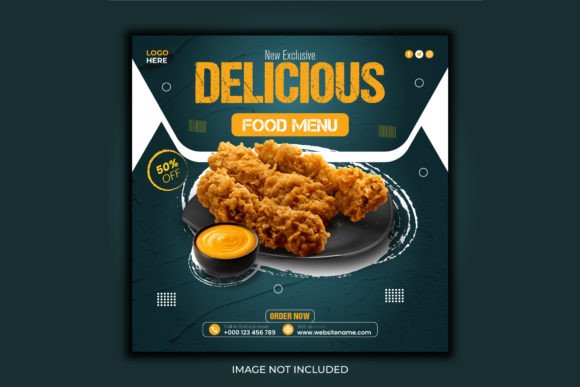 Mastering the Square Food Poster Instagram Post Template