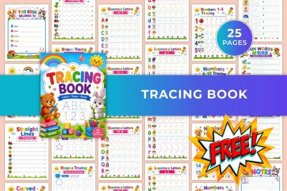 Tracing Book KDP Interiors: A Practical Design Asset for Educators and Creators